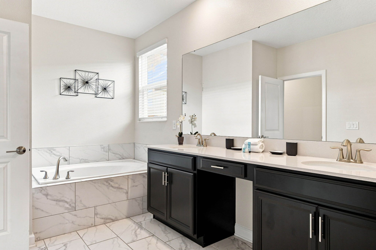 Bathroom 2, 5BR Home, Private Pool, Chic Decor, Themed Rooms, Osceola