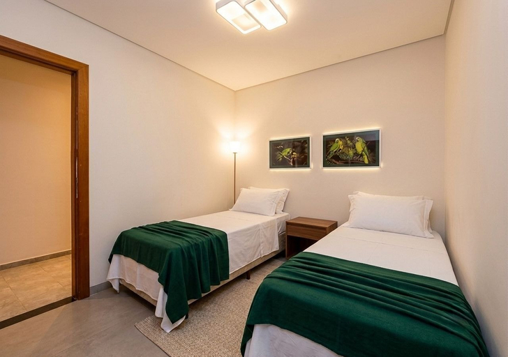 Bedroom 2, Hotel Santa Catarina, Três Lagoas