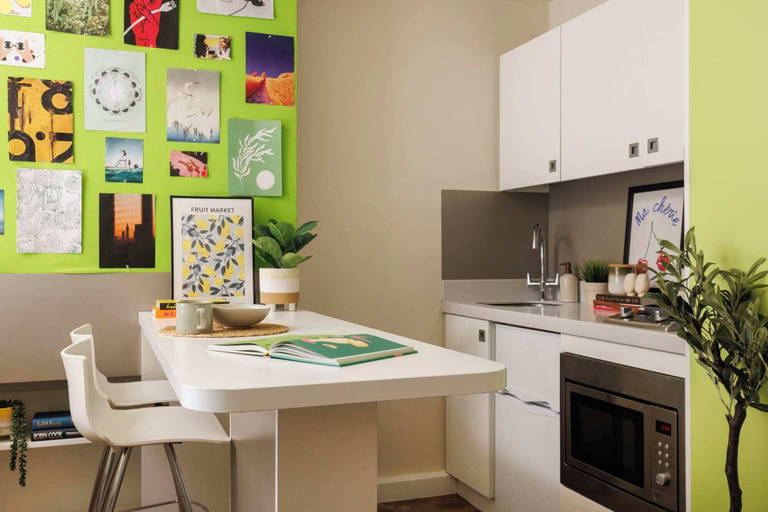 Private kitchen 2, Student Only Quay Point Studios, Newcastle upon Tyne