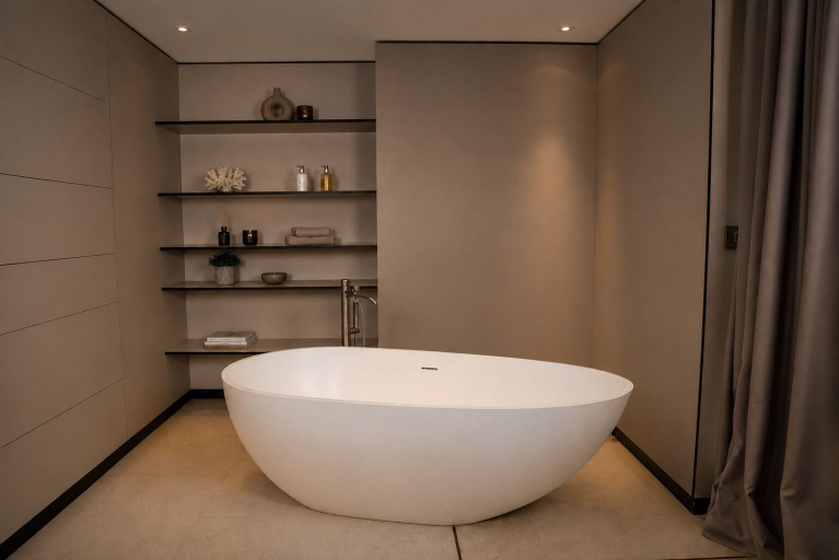 Bathroom 5, Sense Hotel Sofia, a Member of Design Hotels, Stolichna