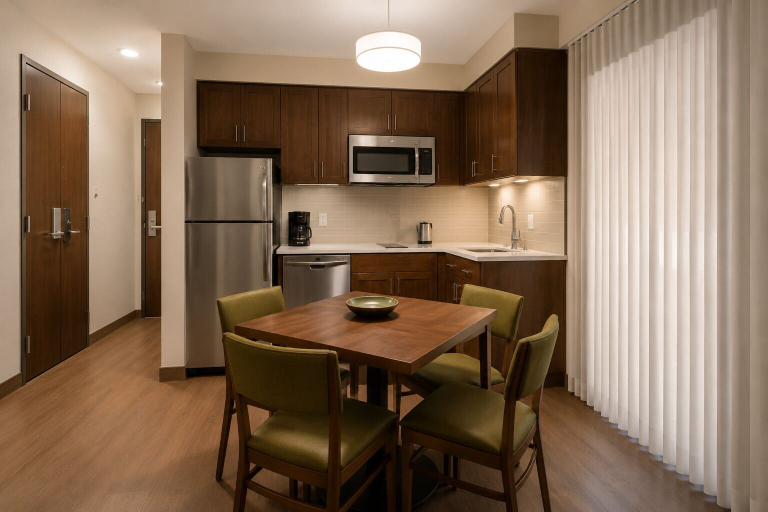 Private kitchen, Urban Havenline Hotel, Toronto
