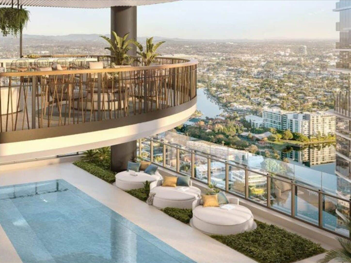 Pool, OMI collection Broadbeach, Gold Coast