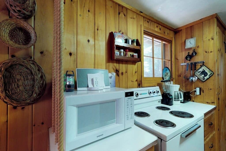 Private kitchen 4, Lakefront Cabin With Private Dock & Beach Access, Piscataquis
