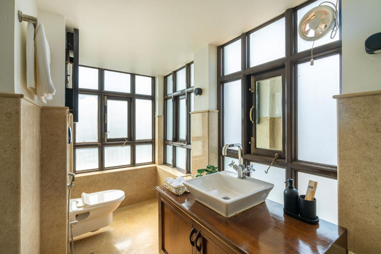 Bathroom 3, StayVista at Mangrove Forest Villa - Rooftop Pool, North Goa