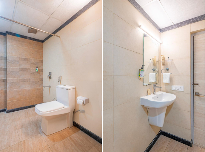 Bathroom 5, Treebo De Alphabet Kondapur, Hyderabad