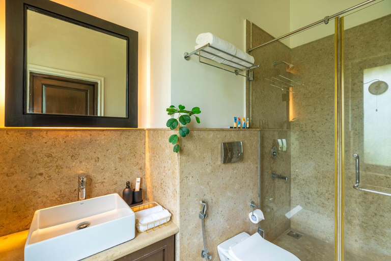 Bathroom 3, StayVista at Mangrove Forest Villa - Rooftop Pool, North Goa