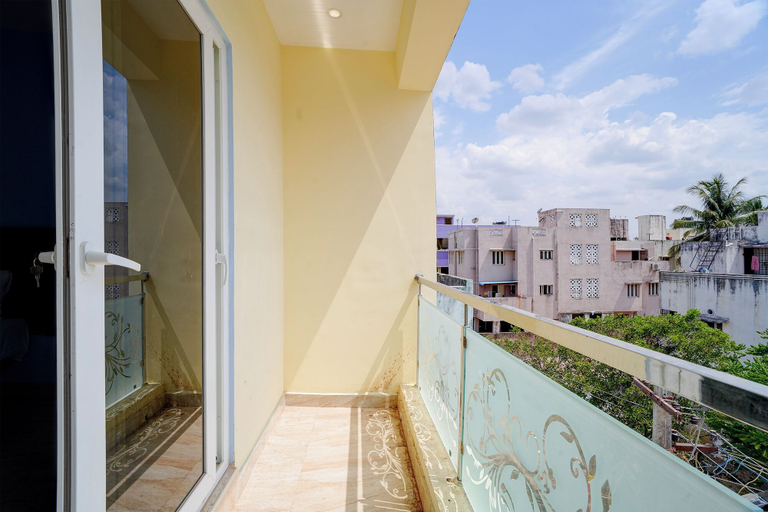 Balcony, Fabhotel Chrompet Stays Inn, Kancheepuram