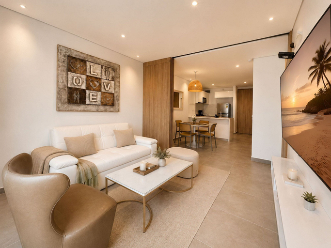 Living area 3, Apartamentos Salguero Sunset - by SOHO, Santa Marta (Dist. Esp.)