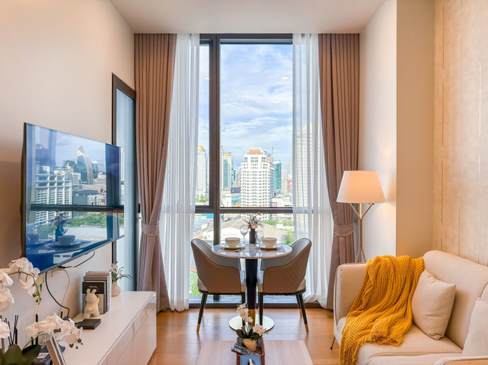 Living room 3, Live in Siam · Walk to Siam Paragon, Ratchathewi