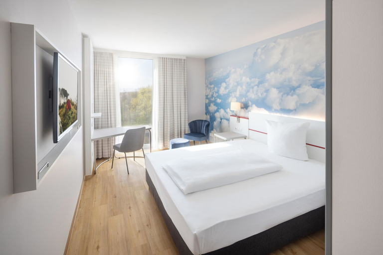 Bedroom 5, Hey Lou Hotel Friedrichshafen, Bodenseekreis