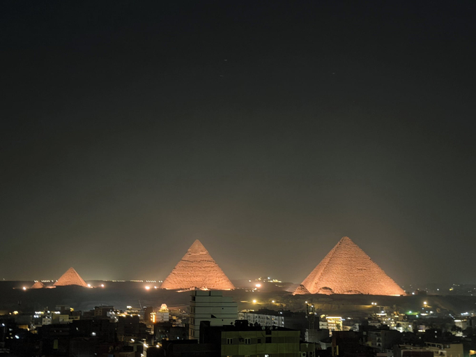 View from property 5, Amon Ra Hotel, Al-Ahram