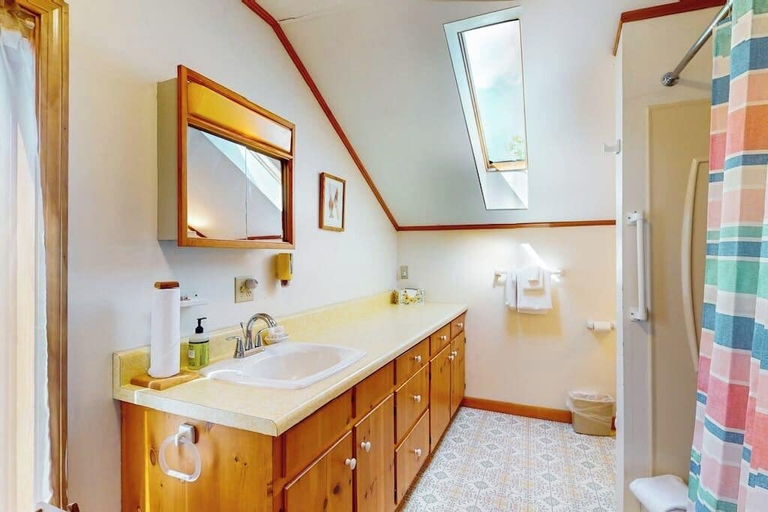 Bathroom 4, Waterfront Stay With Scenic Deck, Grill, Smart Tvs, Shore Access - Dog-friendly, Hancock