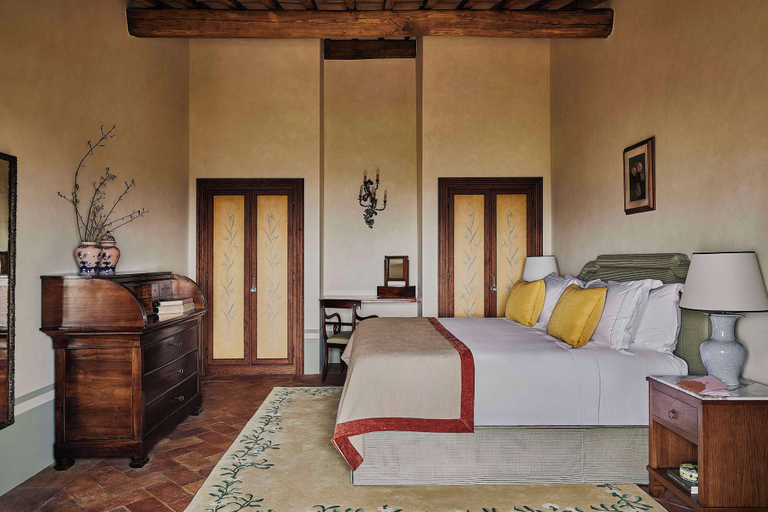 Bedroom 3, Castello di Casole, A Belmond Hotel, Tuscany, Siena
