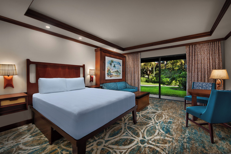 Room 2, Disney's Polynesian Villas & Bungalows, Orange