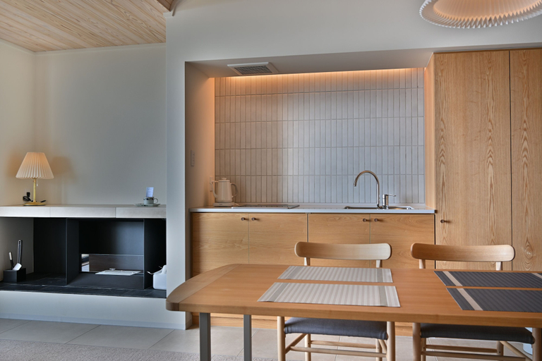 Private kitchen, jiros garden, Ishinomaki
