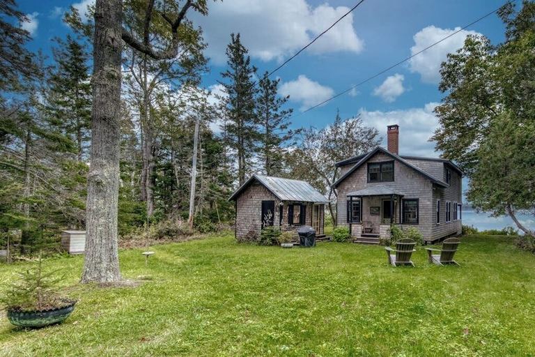 Exterior 2, Waterfront Dog-friendly Cottage With Amazing Views, Deck, Grill, & Washer/dryer, Knox