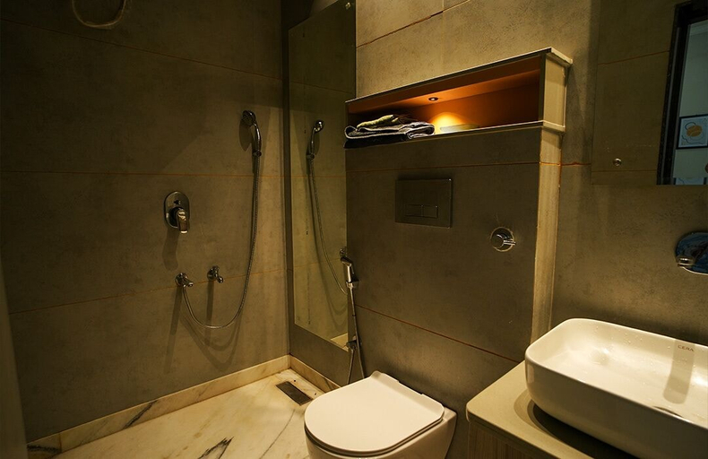 Bathroom 4, Natures Nest Villa by HST Hospitality, Jaipur