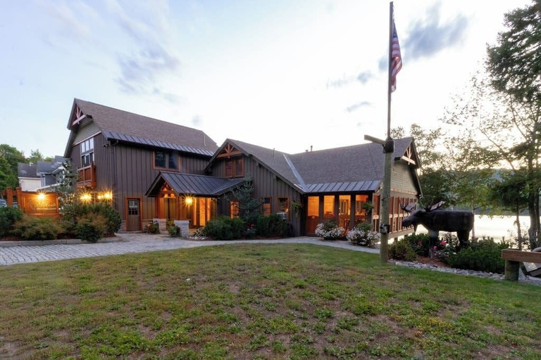 Exterior 5, Lakeside Lodge With Amazing Water Views, Screened Porch, Dock, & Firepit, Piscataquis