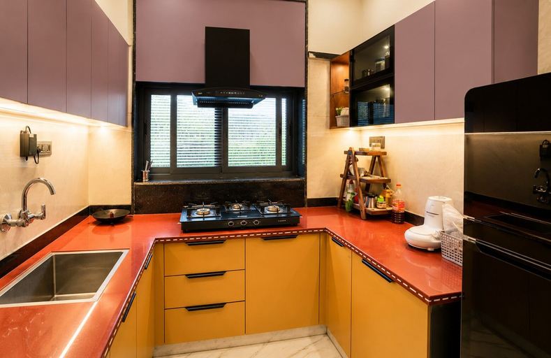 Private kitchen, Natures Nest Villa by HST Hospitality, Jaipur