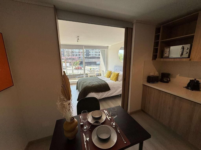 Room 3, Modern Studio in Las Condes with Gym, Cordillera