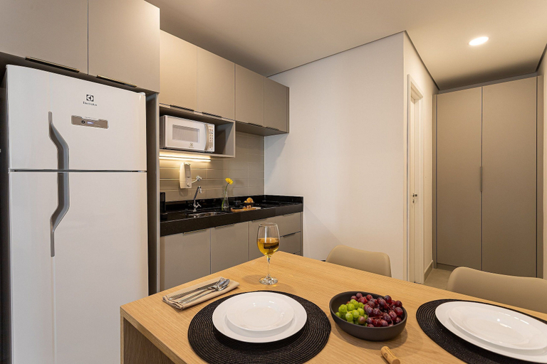 Private kitchen 5, Aurora - Prédio novíssimo e completo no coração do Centro, com piscina e academia ao lado do metrô República, São Paulo