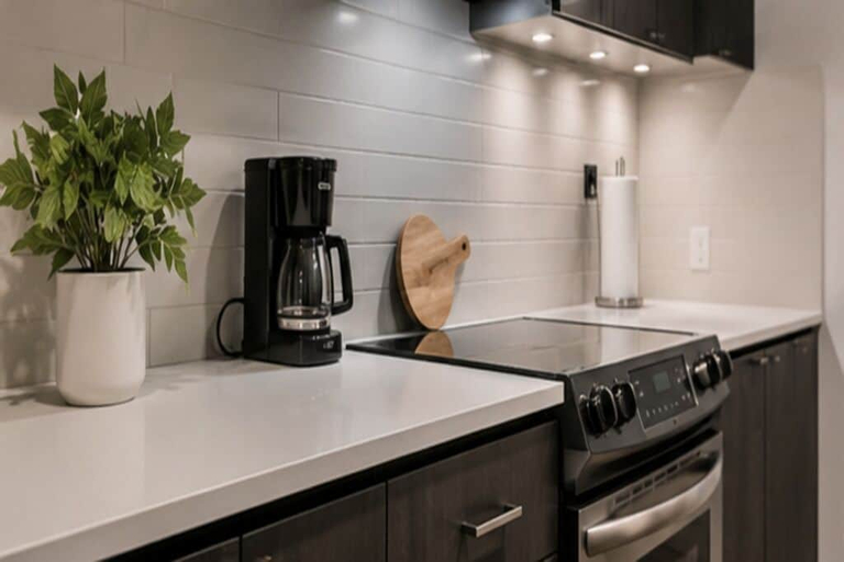 Private kitchen 3, Downtown Verve Suites, Toronto