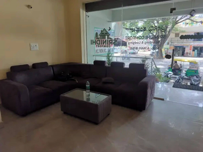 Living area, Fabhotel Shrinidhi Comfort, Tumkur