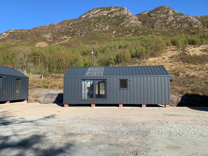Exterior 2, kintail retreats, Highland