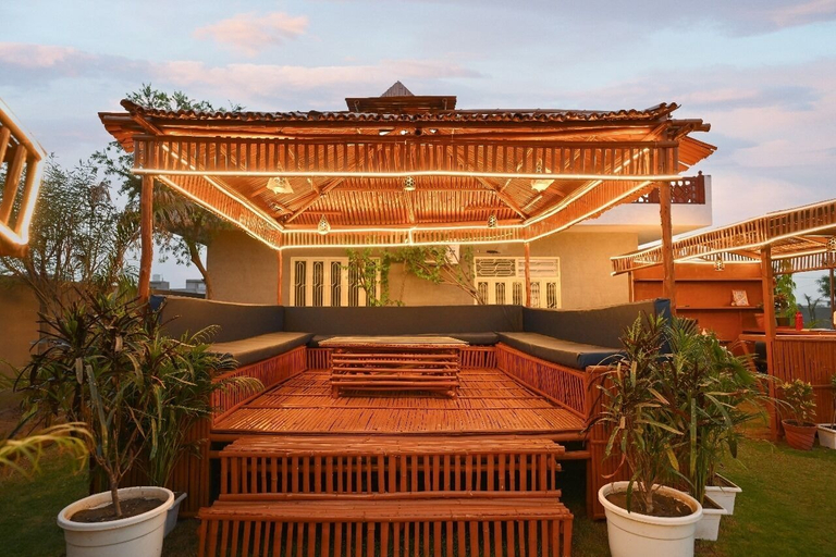 Terrace/patio, SAMBHARIYA BAGH RESORT AND CAFE, Jaipur