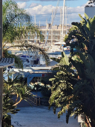 View from property, One Bedroom Ocean Village Apt, Gibraltar