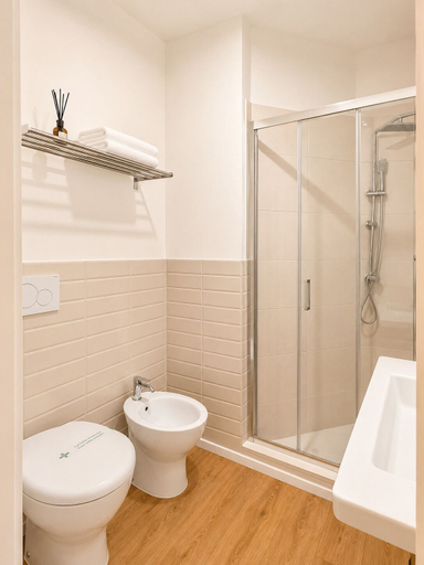 Bathroom 3, Roma in una Stanza GuestHouse, Roma