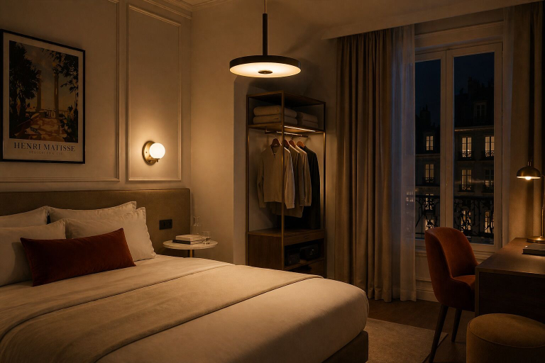 Bedroom 3, Hôtel Beauvoisin, Paris