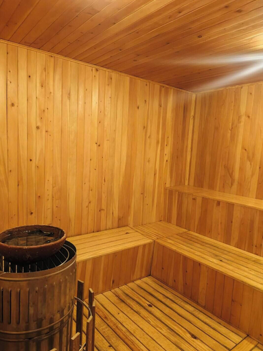 Sauna, MODERNA APARTA-SUITE CON VISTA AL LAGO, Cartagena de Indias