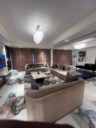 Living area 5, Naija Shortlet, Eti-Osa