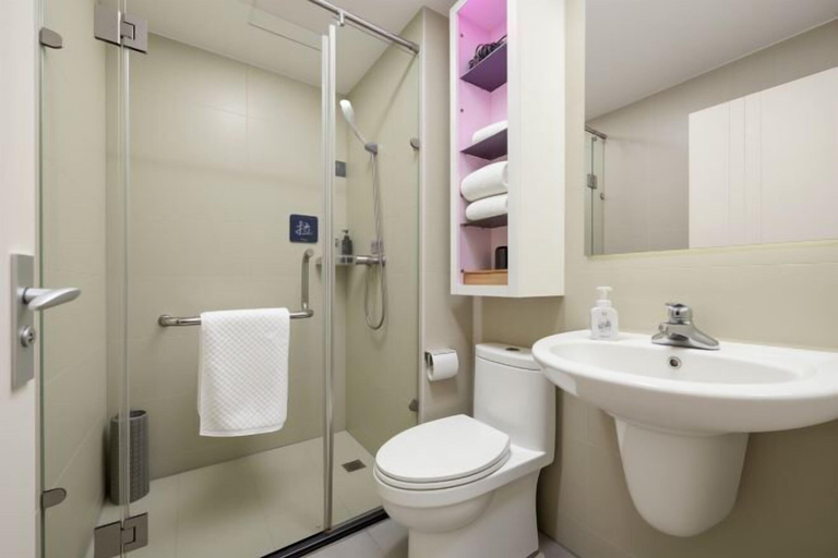 Bathroom 3, Tuke China Hotel (Taizhou Luqiao Shili Branch), Taizhou