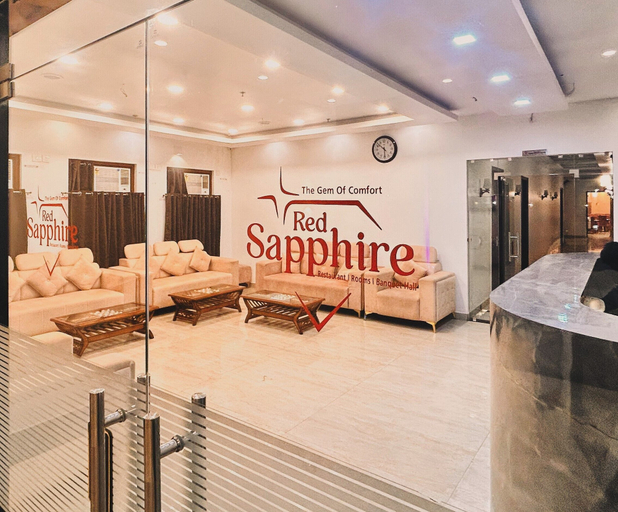 Lobby 1, HOTEL RED SAPPHIRE, Kushinagar