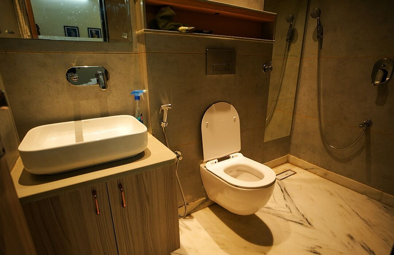 Bathroom 5, Natures Nest Villa by HST Hospitality, Jaipur