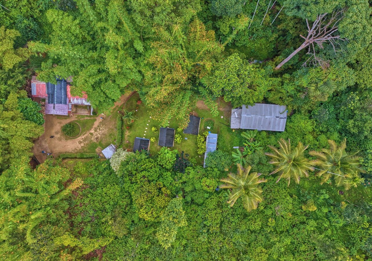 Aerial view, Cave Ritz coorg by VOYEHOMES, Kodagu