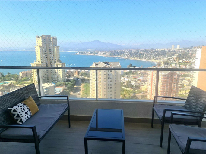 Property grounds, Rbk Amplio Dpto Familiar con linda vista, Valparaíso