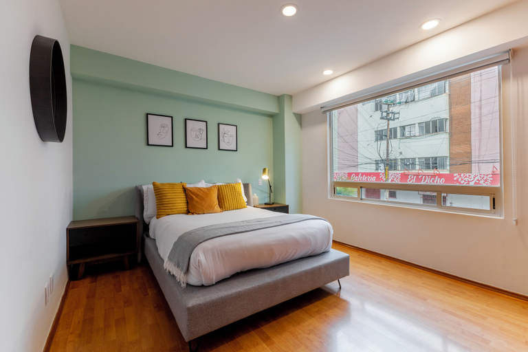 Bedroom 3, Capitalia Anzures Polanco, Mexico City