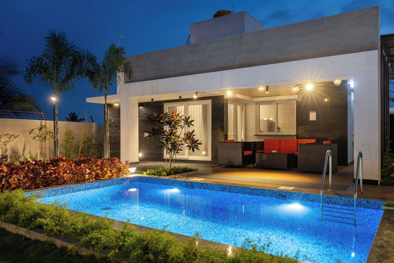 Interior 3, Villa Amber by Stayjade Pool 1hr HSR E-city, Krishnagiri