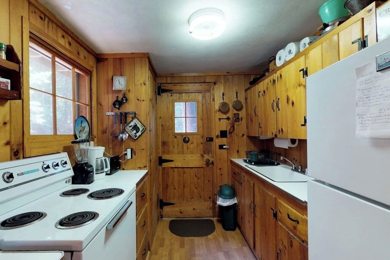 Private kitchen 5, Lakefront Cabin With Private Dock & Beach Access, Piscataquis