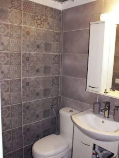Bathroom 4, Amazing Studio 9 Minutes wak From Center, Central Macedonia