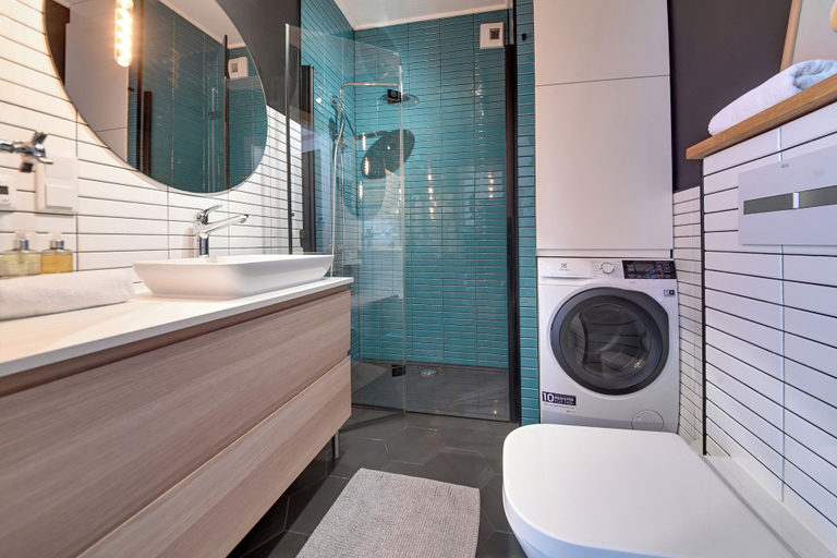 Bathroom 4, RentPlanet - Apartament Worcella, Środa Śląska