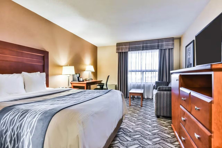 Bedroom 4, Comfort Inn & Suites Ambassador Bridge, Essex