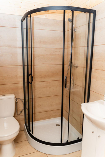 Bathroom, Domki na Mazurach Evita, Pisz