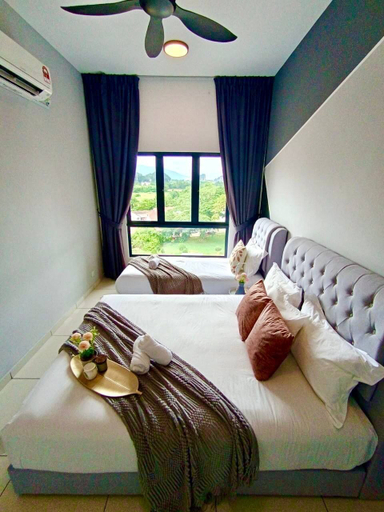Bedroom 3, Infinity View Suites l The Horizon Ipoh l by Grab A Stay - 1-8 Pax, Kinta