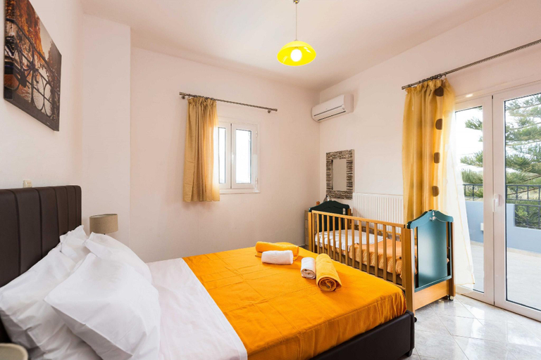 Bedroom 3, Blue Villa 2 - With Private Pool, Crete