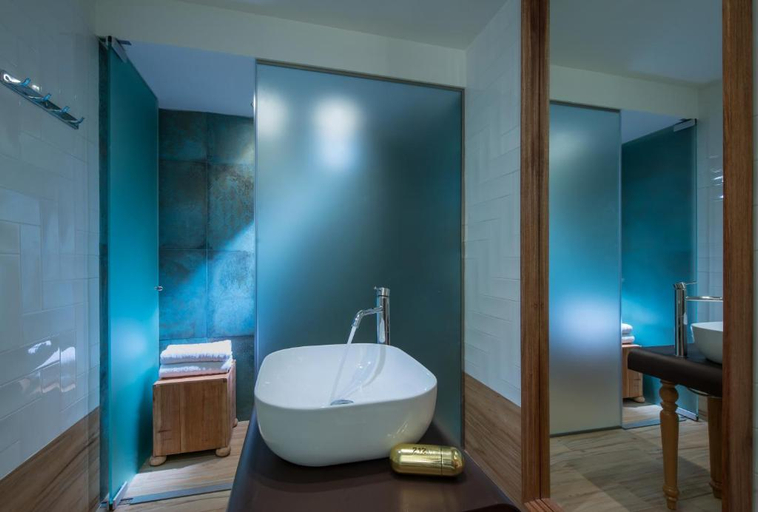 Bathroom 4, Anesis Blue Boutique Hotel, Crete