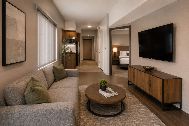Living area 3, Parkmere Hotel, Toronto
